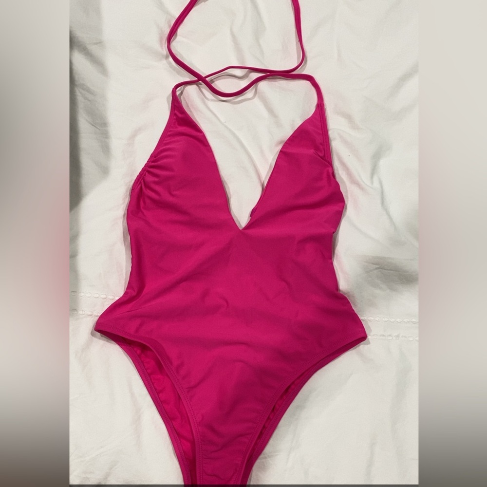NWOT Pink One Piece Swimsuit